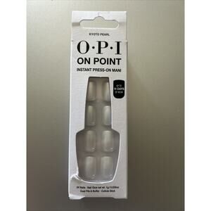 Opi On Point Instant Press-On Mani Nails Kyoto Pearl Nail Glue, 24ct